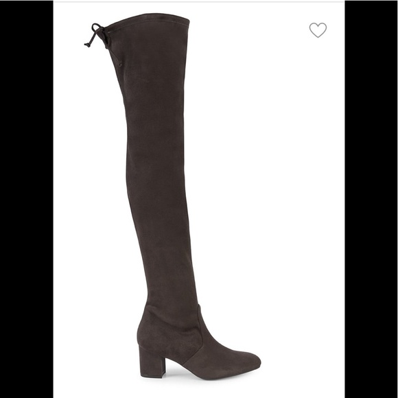 Stuart Weitzman Genna 60 Faux Suede Over-The-Knee - Picture 1 of 11